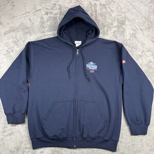 Disney Hoodie Men’s XL Blue Canada And The New England Coast 2016 Members Cruise